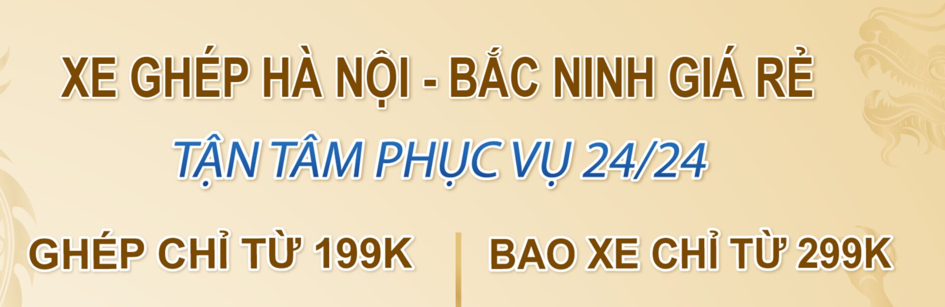 Xe Ghép Bắc Ninh – Hà Nội – Bắc Giang 2025